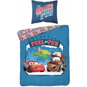 Kinderbeddengoed Cars McQueen 140x200 cm, 100% Katoen