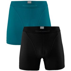 Muchachomalo - Boxershort - Pima Katoen - 2 Pack - Normale Lengte - Ondergoed Heren