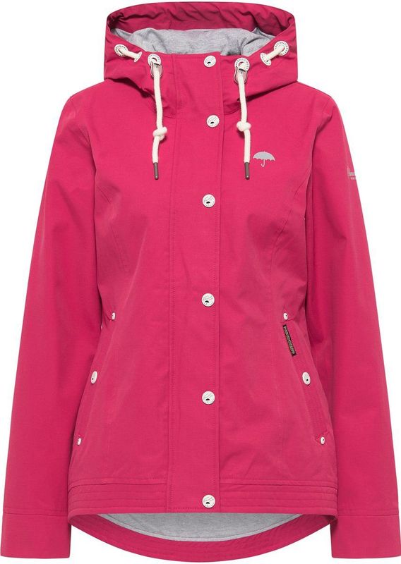 Schmuddelwedda - Regenjas - Rood Roze - Dames