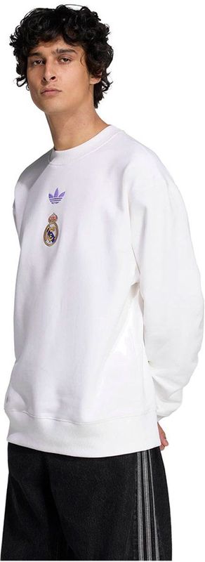 Adidas Real Madrid Lf Crew Sweatshirt