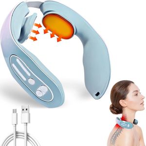 Lexium Nekmassage apparaat - Nekmassage - Massagekussen - Nek massage - Nekmassage kussen - Massage apparaat - Nek en Schouder Massage Apparaat