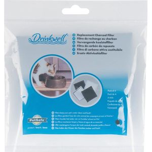 PetSafe Drinkwell® vervangende koolstoffilters voor de Current Pet Fountain - 4 pack