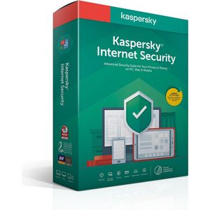 Kaspersky Internet Security - 5 Apparaten - 1 Jaar - Windows / Mac / Android