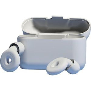 EASSII Herbruikbare Oordoppen voor Slapen en Festivals - Partyplugs - Gehoorbescherming - Festival Oordopjes - Slaapoordoppen - Geluidsdemping Tot 26 dB - 4 Maten S/M/L - Wit