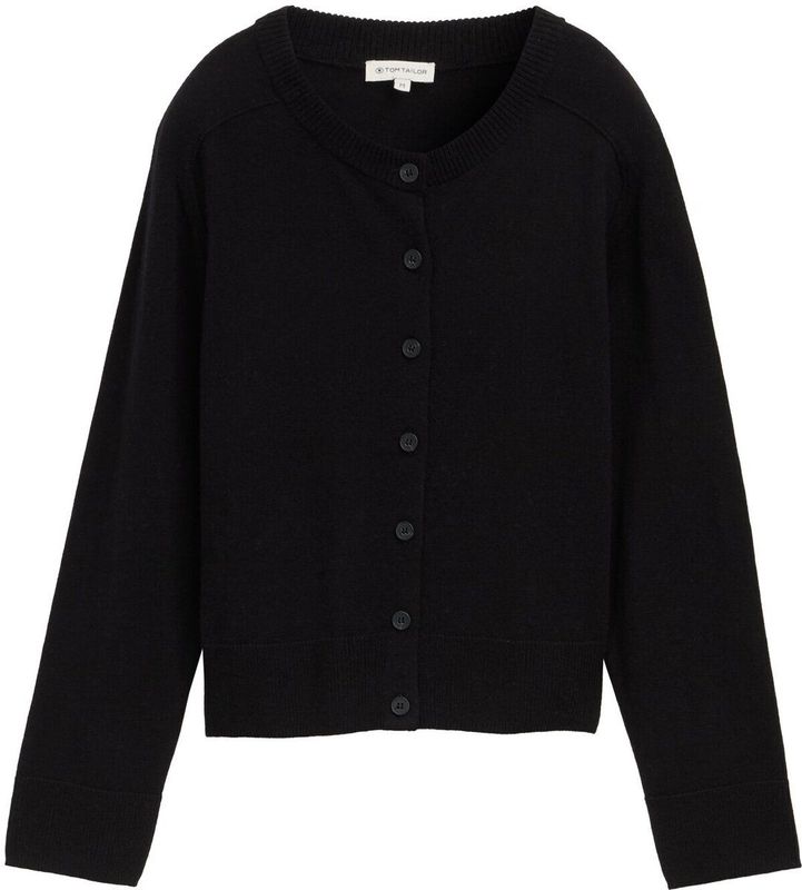 Tom Tailor Vest met kasjmiermix