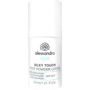 Alessandro Silky Touch Foot Powder Lotion - Voetpoederlotion Menthol & Ecalyptusolie - 30 ml