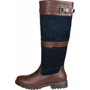 Outdoorlaars winter Meghan bruin/blauw maat 37