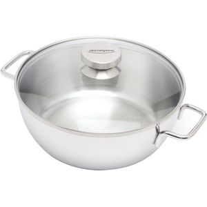 Demeyere Apollo Sauteerpan - Met glazen deksel - 28 cm