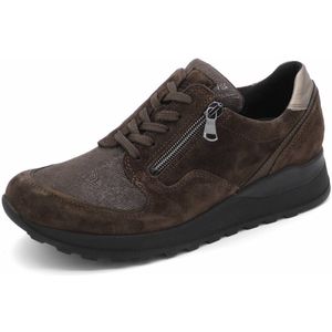 Waldläufer Bungeez Dames Veterschoen - 364H15-408-277 Bruin - Wijdte H - Maat 5 (38)