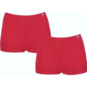 2-pack Avet Dames boxershort 3844 microfiber Rood - maat XL