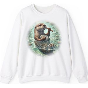 Slack-Pack - Steve the Floatter - Sweatshirt - Wit - L