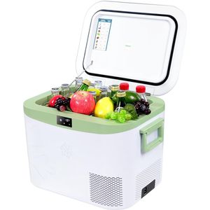 Draagbare Elektrische Koelkast voor Auto en Camping - 18L Mini Vriezer met Compressor