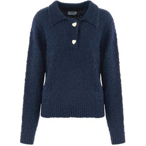 Fluresk - Zorina Knit Sweater - Gebreide Trui - Midnight Blue