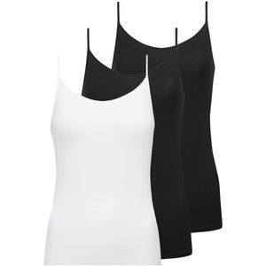 Mey Dames spaghettitop 3 pack Modal Pure