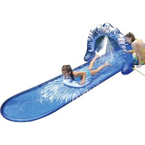 IJsbreker Waterglijbaan voor kinderen met sproeifunctie - Plezier in de zon