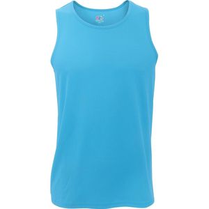 Fruit Of The Loom Heren Vochtafvoerende Prestatie Vest Top (Azure Blauw)