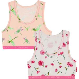 Claesen's 2 Pack Meisjes Croptop - Maat 92