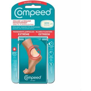 Compeed - Extreem Blarenpleister - Transparant - 5 Stuks