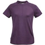 Dolomite - Cristallo Merino - T-shirt - Paars - Korte Mouwen