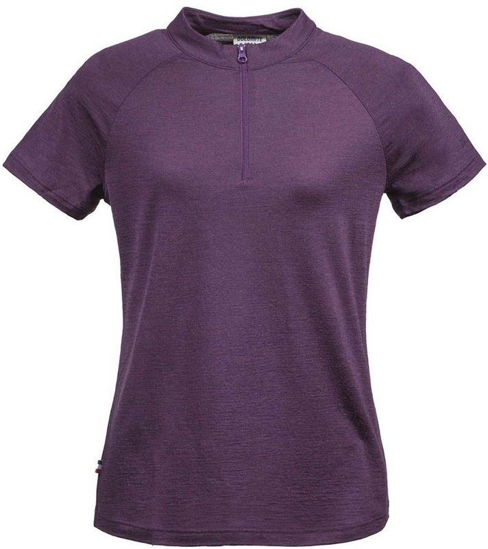 Dolomite - Cristallo Merino - T-shirt - Paars - Korte Mouwen