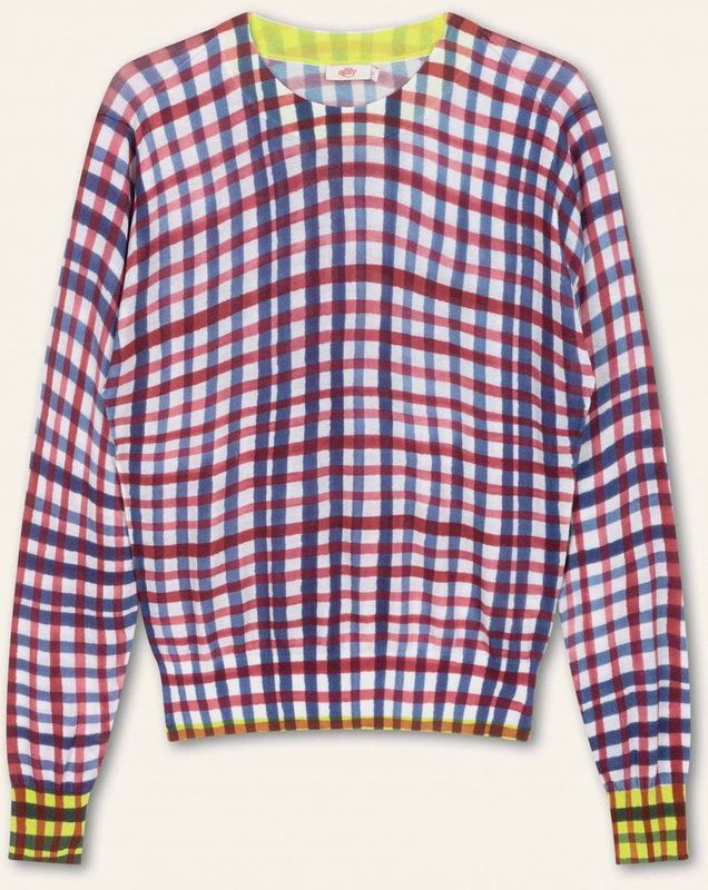 Oilily - Kolbe long sleeves pullover - Paars - XL