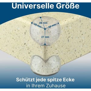 Hoekbeschermers baby - veiligheid babyaccessoires - hoekbeschermers Tafel - babytafel hoekbeschermers (pack of 12)