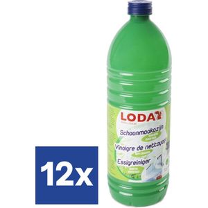 Loda Schoonmaakazijn - 12 x 1L