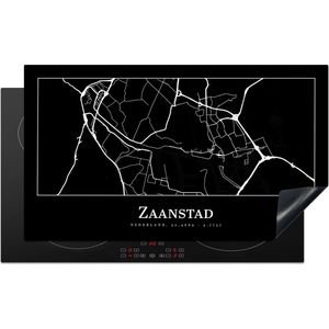 Inductie beschermer - Inductie Mat - Kookplaat beschermer - Plattegrond - Kaart - Zaanstad - Stadskaart - Inductie beschermer - Inductie Mat - Kookplaat Beschermer - 91.2x52 cm - Afdekplaat inductie - Inductiebeschermer