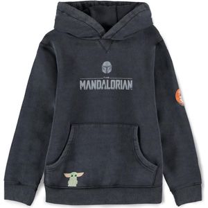 Disney Star Wars - The Mandalorian The Child Kinder hoodie/trui - Kids 134 - Zwart