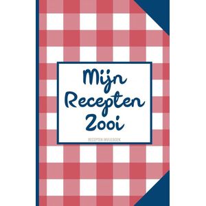 Boek Cadeau Vrouw / Boekcadeau Collega - Recepten Invulboek - Receptenboek - ""Mijn Recepten Zooi
