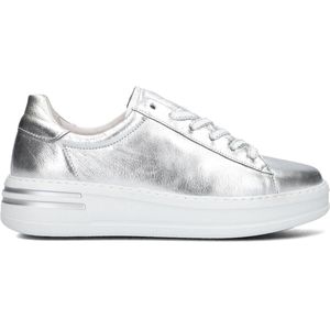 Gabor 395 Lage sneakers - Leren Sneaker - Dames - Zilver - Maat 37,5