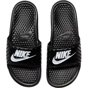 Nike Benassi JDI Slippers Dames - Black/White