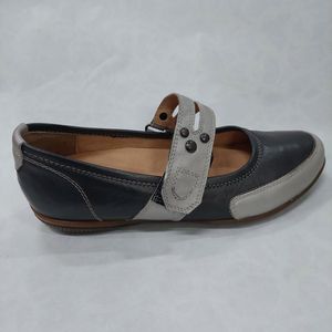 HELIOFORM 465.010.0221 / instappers met klittenband / grijs - zilver / maat 40 (6.5)