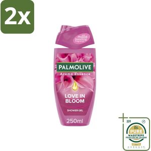 Palmolive - Douchegel - Love in Bloom - Aroma Essence - 250 ml - Voordeelverpakking - 2 stuks - Love in Blooming - Bloemengeur