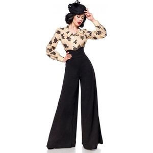 Belsira - Marlene Wijde broek - 2XL - Zwart