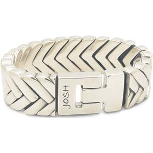 Josh - Alloy - 03558SL/NCLR - Armband - Zilverkleurig - 23 CM