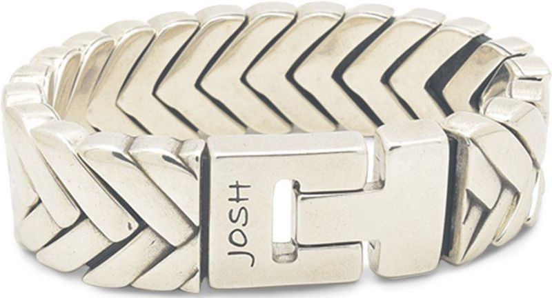 Josh - Alloy - 03558SL/NCLR - Armband - Zilverkleurig - 23 CM