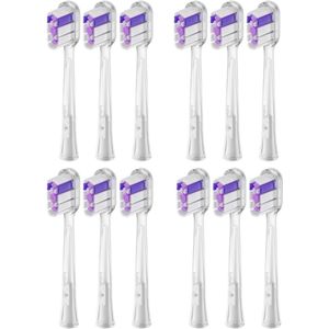 Laifen Wave - Opzetborstels - Ultra-Whitening - 12 stuks - Transparant