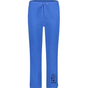 2ZiP katoenen joggingbroek met doorlopende ritsen - Junior - Blauw - 110-116