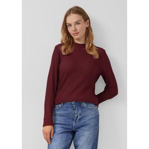 s.Oliver - T-Shirt - Longsleeve - Kanten Jersey