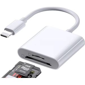 Cardreader - SD-kaart - Micro SD - Wit