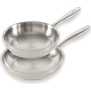 Pannenset - RVS - 5-delig