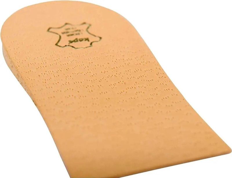 Kaps Topmed - Hielkussen - Leren Hoes - Hoogte 10 mm - 2 Stuks Links en Rechts