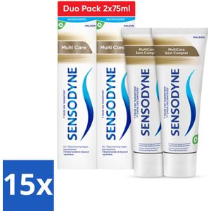 Sensodyne - Tandpasta - MultiCare - 2x75ml x 15