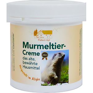 Allgäu - Marmottencrème 250ml - MURMELTIER CREME - Bloedcirculatie en verzorgt de gevoelige huid spieren en gewrichten