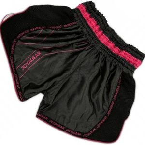 Joya Essential - Kickboks broekje - Zwart met roze - M