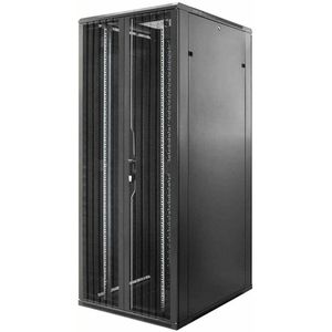 DSIT 47U serverkast met dubbele geperforeerde voor- en achterdeur 800x800x2200mm (BxDxH) - serverbehuizing - serverrack - 19 inch