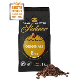 Gran Maestro Italiano - Originale - Koffiebonen - Bonen voor Espresso en Lungo - Arabica – 1kg
