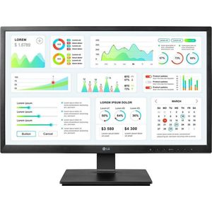 LG 24 AIO Zero Client Monitor DVI+D-Sub+USB black
