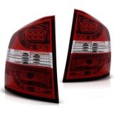 Achterlichten SKODA OCTAVIA II Combi Station 04-12 ROOD HELDER LED